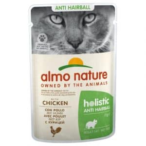 Almo Nature Holistic Anti Hairball 6 x 70 g Rind