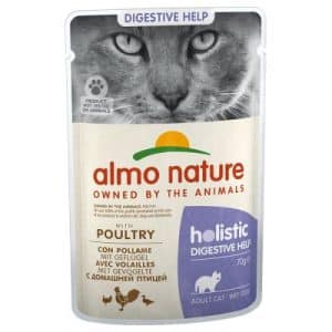 Almo Nature Holistic Digestive Help 12 x 70 g Geflügel & Fisch