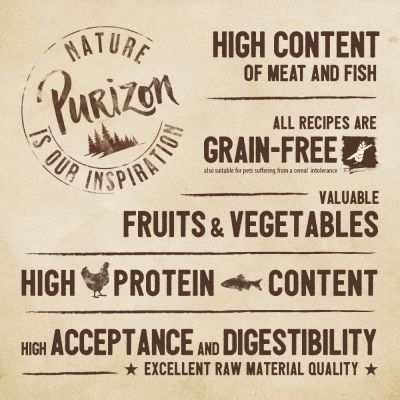 Purizon Single Meat Probierpaket 3 x 1 kg - Ente mit Apfel