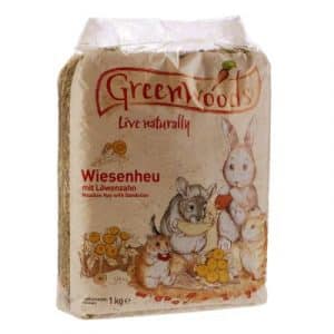 Greenwoods Wiesenheu 1 kg Wildapfel  - 3 x 1kg