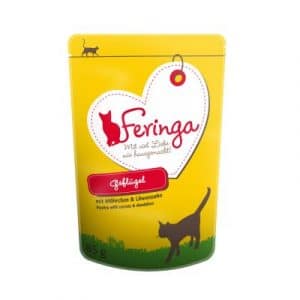 Feringa Classic Meat Menü Pouch 12 x 85 g - Rind & Geflügel mit Kartoffel