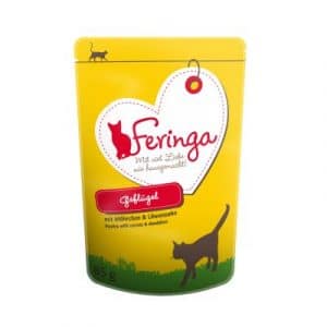 Feringa Classic Meat Menü Pouch 12 x 85 g - Forelle & Huhn mit Kartoffel