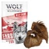 Wolf of Wilderness - Rinderohren mit Fell - 480 g (12 Stück)