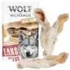 Wolf of Wilderness - Kaninchenohren mit Fell - 800 g (40 Stk)