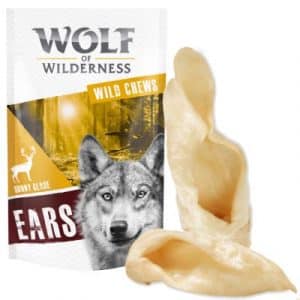Wolf of Wilderness – Premium Hirschohren - 360 g (12 Stück)