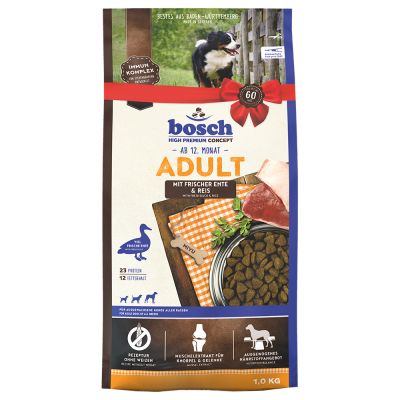 Bosch Adult Ente & Reis - 15 kg