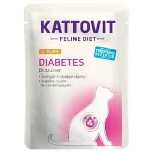 Kattovit Feline Diabetes / Gewicht 24 x 85 g - Lachs