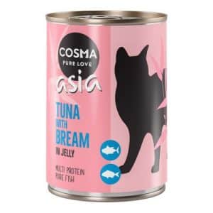Cosma Asia in Jelly 6 x 400 g - Thunfisch & Lachs