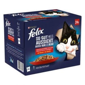 Felix "So gut wie es aussieht" Pouches 24 x 85 g - Kabeljau