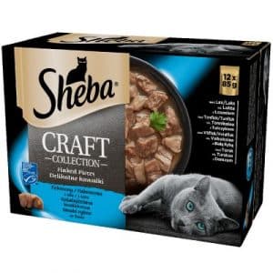 Sheba Craft Collection Pack 24 x 85 g - Fischauswahl in Sauce