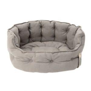 Hundebett Cozy ecoLIFE Grau - L 64 x B 60 x H 30 cm