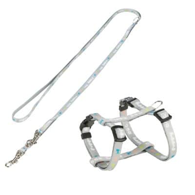 Trixie Junior Welpengeschirr mit Leine - 23-34 cm/8 mm