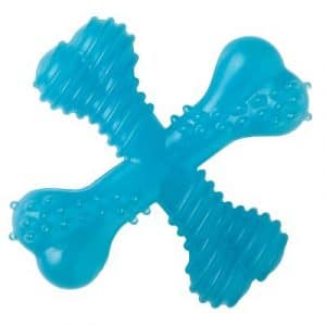 Nylabone Welpen X-Bone Kauspielzeug - L 9 x B 9 x H 3