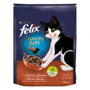 Felix Crunchy & Soft Fleisch - 2 x 950 g