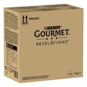 Sparpaket Gourmet Revelations Mousse 48 x 57 g - Lachs und Thunfisch