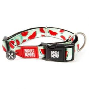 Max & Molly Smart ID Halsband Watermelon  - Größe M: 34-55 cm Halsumfang