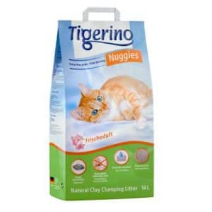 Tigerino Nuggies Ultra Katzenstreu - Frischeduft - 14 l