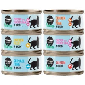 Probiermix Cosma Nature - 6 x 70 g Kitten (3 Sorten)