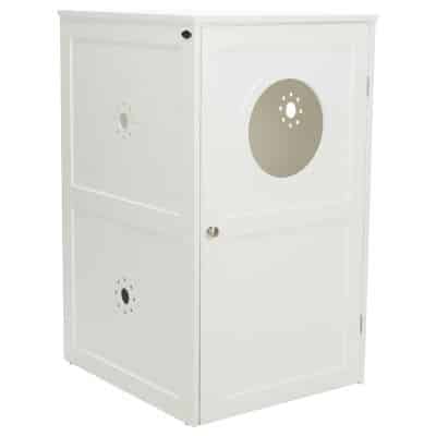 Trixie Katzenhaus für Katzentoilette XL mit 2 Etagen - H 90 x B 53 x T 58 cm