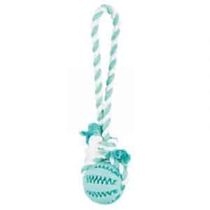 Trixie Denta Fun Spieltau mit Ball - Ø 7 x L 24 cm