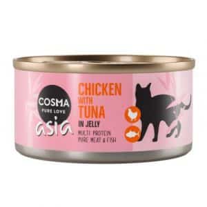 Probiermix Cosma Asia in Jelly - 6 x 170 g Fruit (3 Sorten)