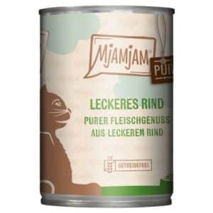 Sparpaket MjAMjAM purer Fleischgenuss 24 x 400 g - saftiges Hühnchen pur