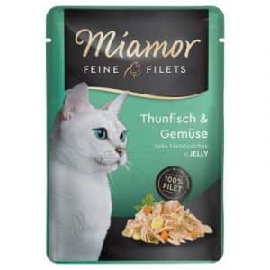 Miamor Feine Filets 6 x 100 g - Thunfisch & Gemüse
