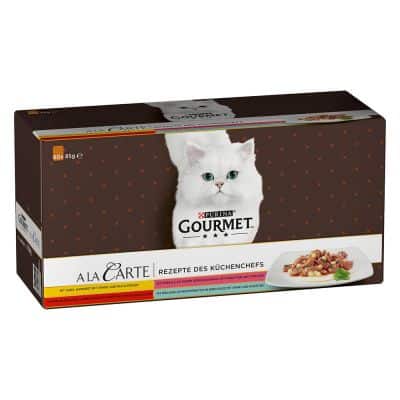 Megapack Purina GOURMET A la Carte 60 x 85 g  - Rezepte des Küchenchefs: Huhn