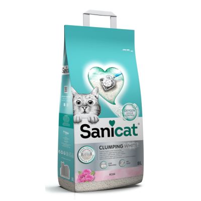 Sanicat Rose D'oriente Klumpende Katzenstreu - 8 l