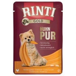RINTI Gold 10 x 100 g - Huhn Pur & Rind