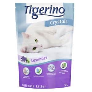 Tigerino Crystals Lavendel Katzenstreu - 3 x 5 l