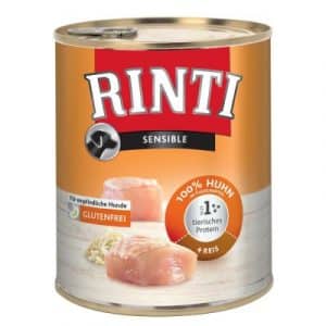 Sparpaket: RINTI Sensible 12 x 800 g - Rind & Reis