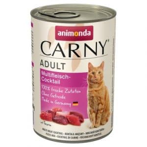 Animonda Carny Adult 6 x 400 g - Rind & Reh mit Preiselbeeren