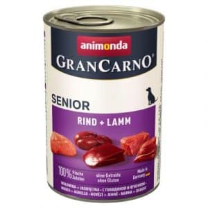 Animonda GranCarno Original Senior 6 x 400 g - Rind & Lamm