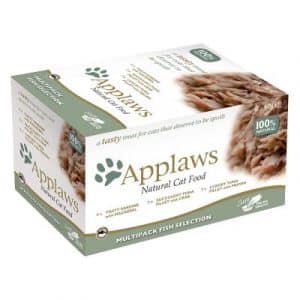 Applaws Cat Pot Probierpack  8 x 60 g - Fischauswahl