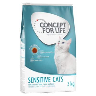 Concept for Life Sensitive Cats - Verbesserte Rezeptur! - Sparpaket 2 x 10 kg