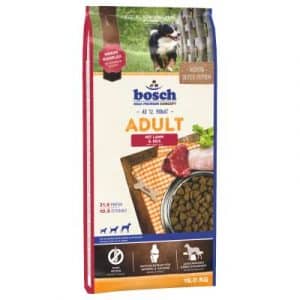 Sparpaket: bosch 2 x Großgebinde - Adult Mini Lamm & Reis (2 x 15 kg)