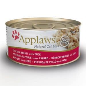 Sparpaket Applaws in Brühe 24 x 70 g - Makrele & Sardinen