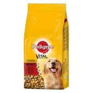 Pedigree Adult mit Rind & Gemüse - Sparpaket: 2 x 15 kg