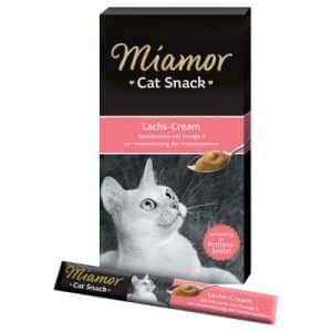 Miamor Cat Snack Lachs-Cream - 24 x 15 g