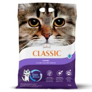 Intersand Classic Katzenstreu mit Lavendelduft - 14 kg