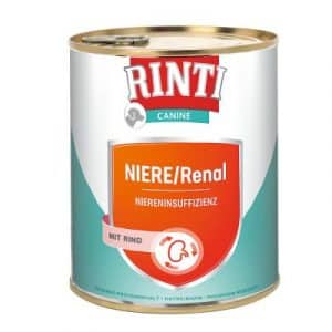 RINTI Canine Niere/Renal mit Rind 800 g - 6 x 800 g