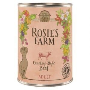Sparpaket Rosie's Farm Adult 24 x 400 g  - Wild & Fasan mit Lachs