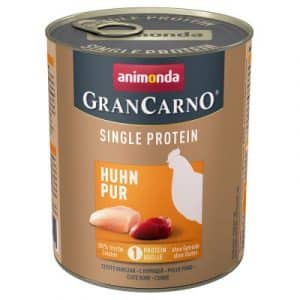 Sparpaket Animonda GranCarno Adult Single Protein 24 x 800 g - Rind Pur