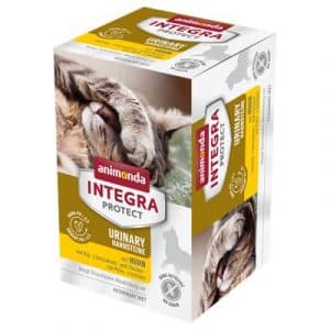 Animonda Integra Protect Adult Urinary Struvitstein Schale 6 x 100 g - mit Kalb