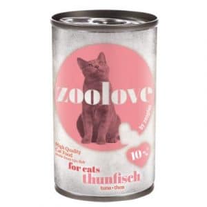 zoolove Katzennassfutter Thunfisch - 24 x 140 g