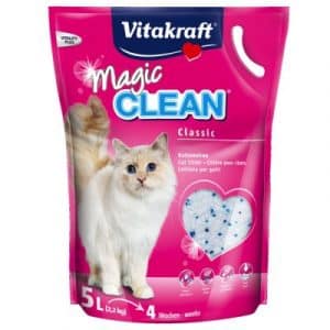 Vitakraft Magic Clean Silikatstreu - 3 x 5 l