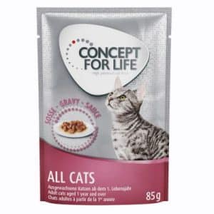 Concept for Life All Cats - in Soße - 12 x 85 g