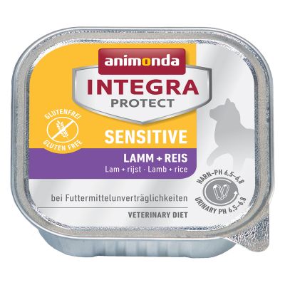 Sparpaket Animonda Integra Protect Adult Sensitive 24 x 100 g Schale - Mix (4 Sorten)