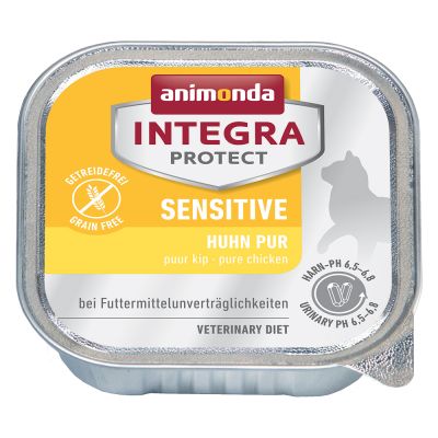 Animonda Integra Protect Adult Sensitive Schale 6 x 100 g - Lamm & Reis
